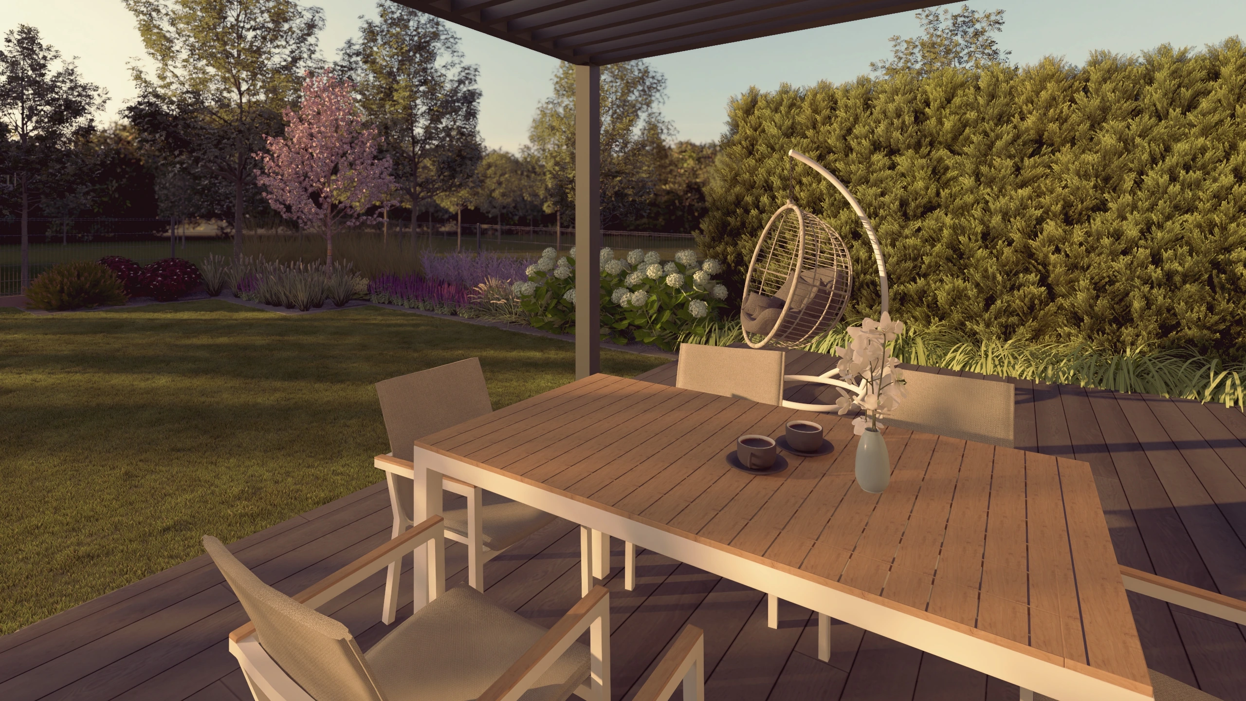 Wizualizacja ogrodu Lumion cała Polska